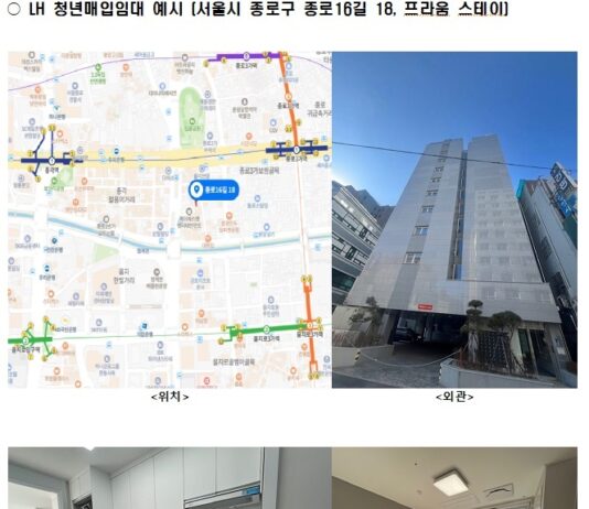 청년·신혼·신생아가구 매입임대주택 4424가구 입주자 모집